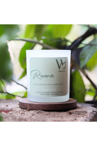 Frosted Soy Wax Candle - Reverie